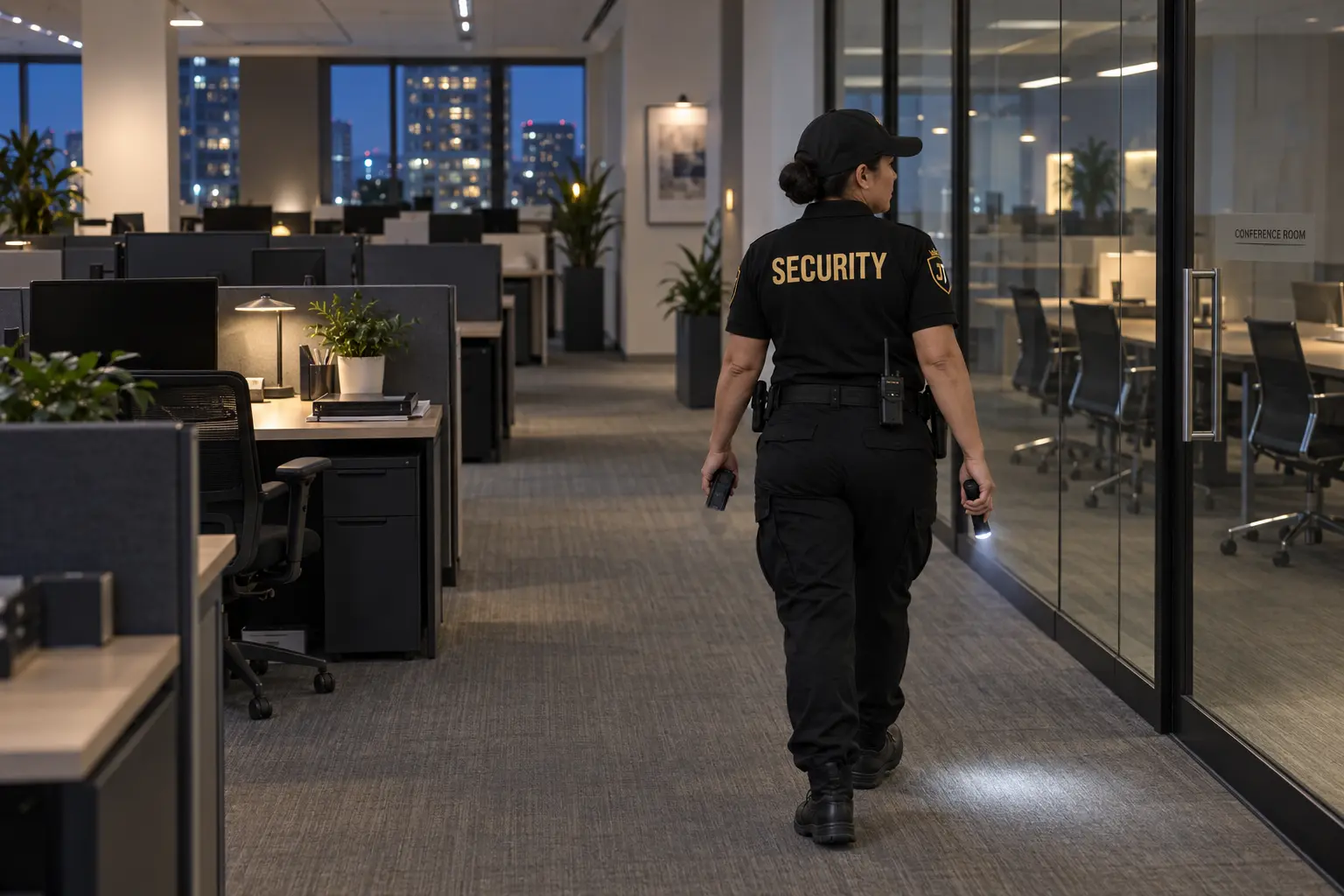 Commercial security patrol