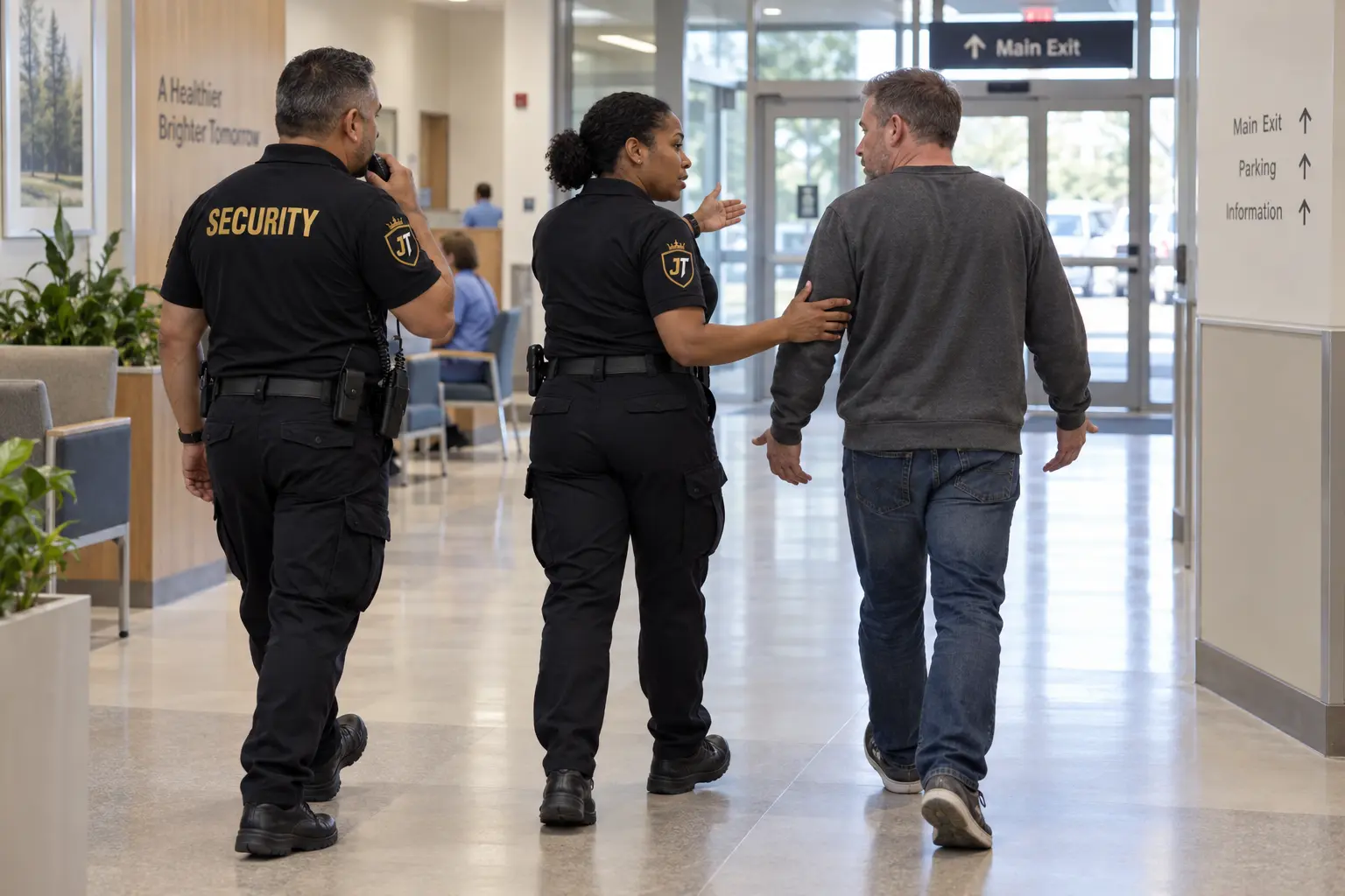 Professional security officers